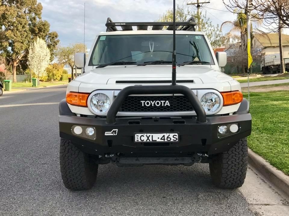 FJ Cruiser Bull Bar KS Overland Evolution Off Road Accesories