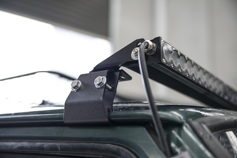 Universal LED Light bar brackets 50" Gutter Mount KS Overland