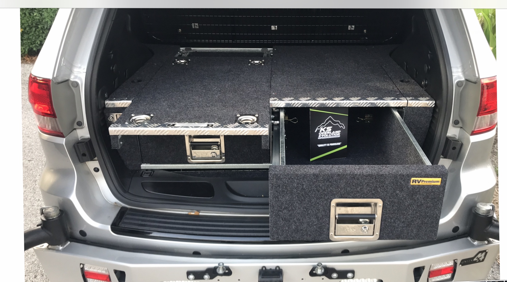 RV Storage Solutions WK2 Storage System (Optional: Fridge|Load Barrier ...