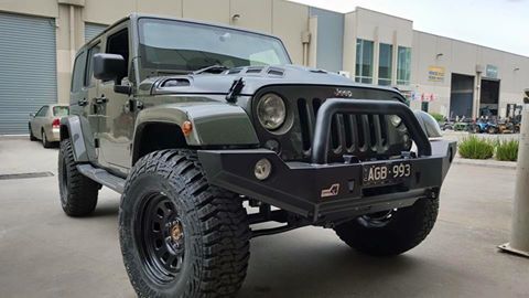 Jeep JK Bull Bar - KS Overland Evolution | Off Road Accesories