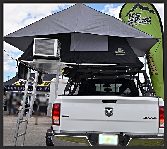 Dodge ram roof clearance tent