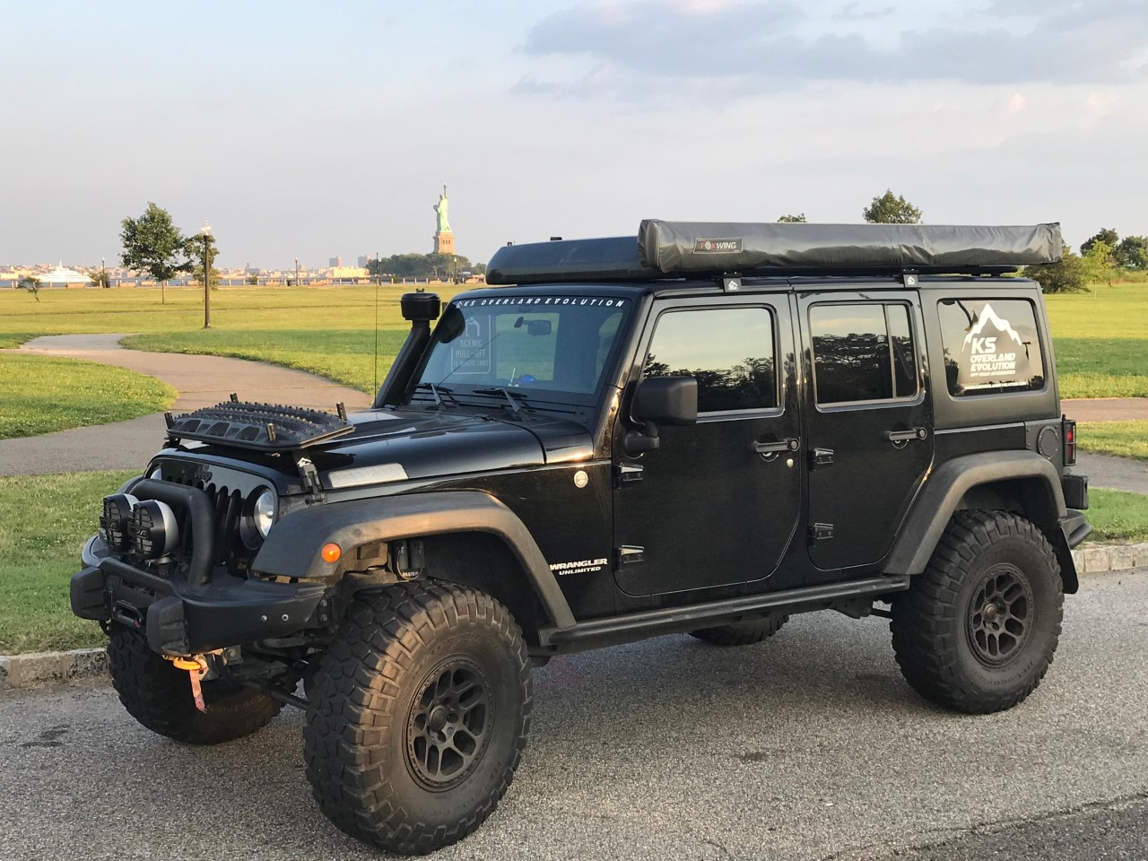 JK Wrangler Hood bracket for Maxtrax - KS Overland Evolution | Off Road ...